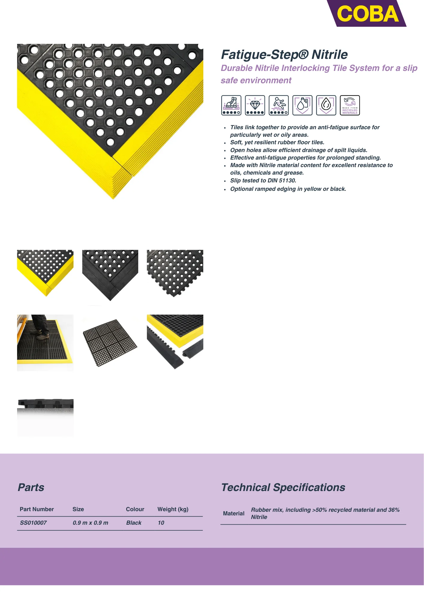 Specification Sheet