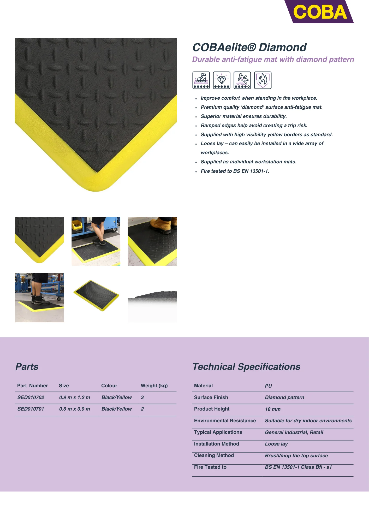 Specification Sheet