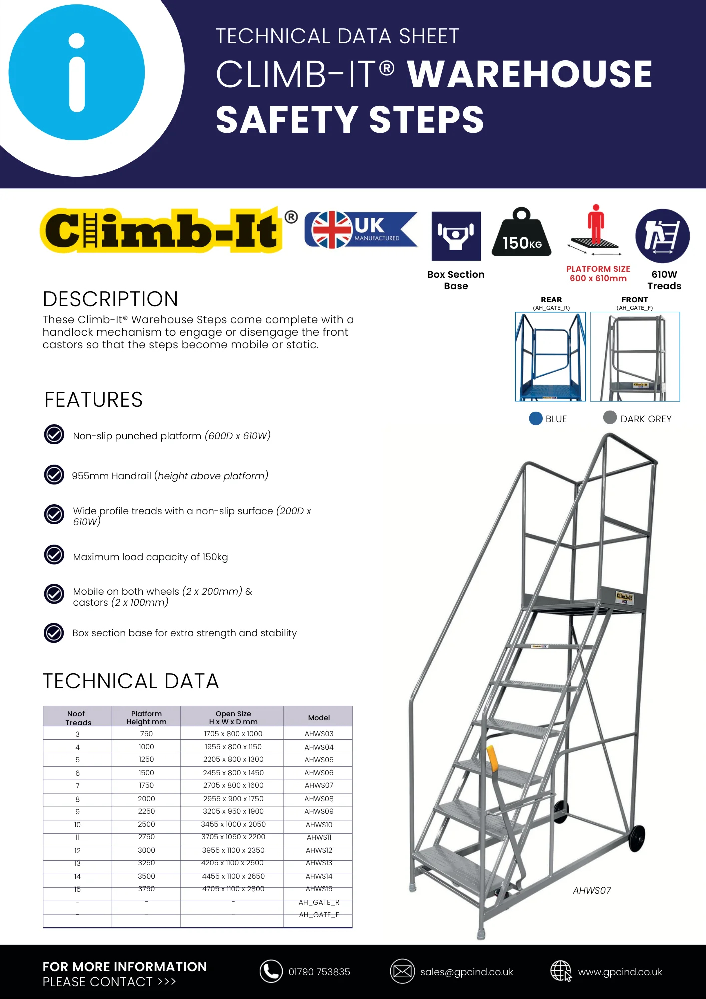 Specification Sheet