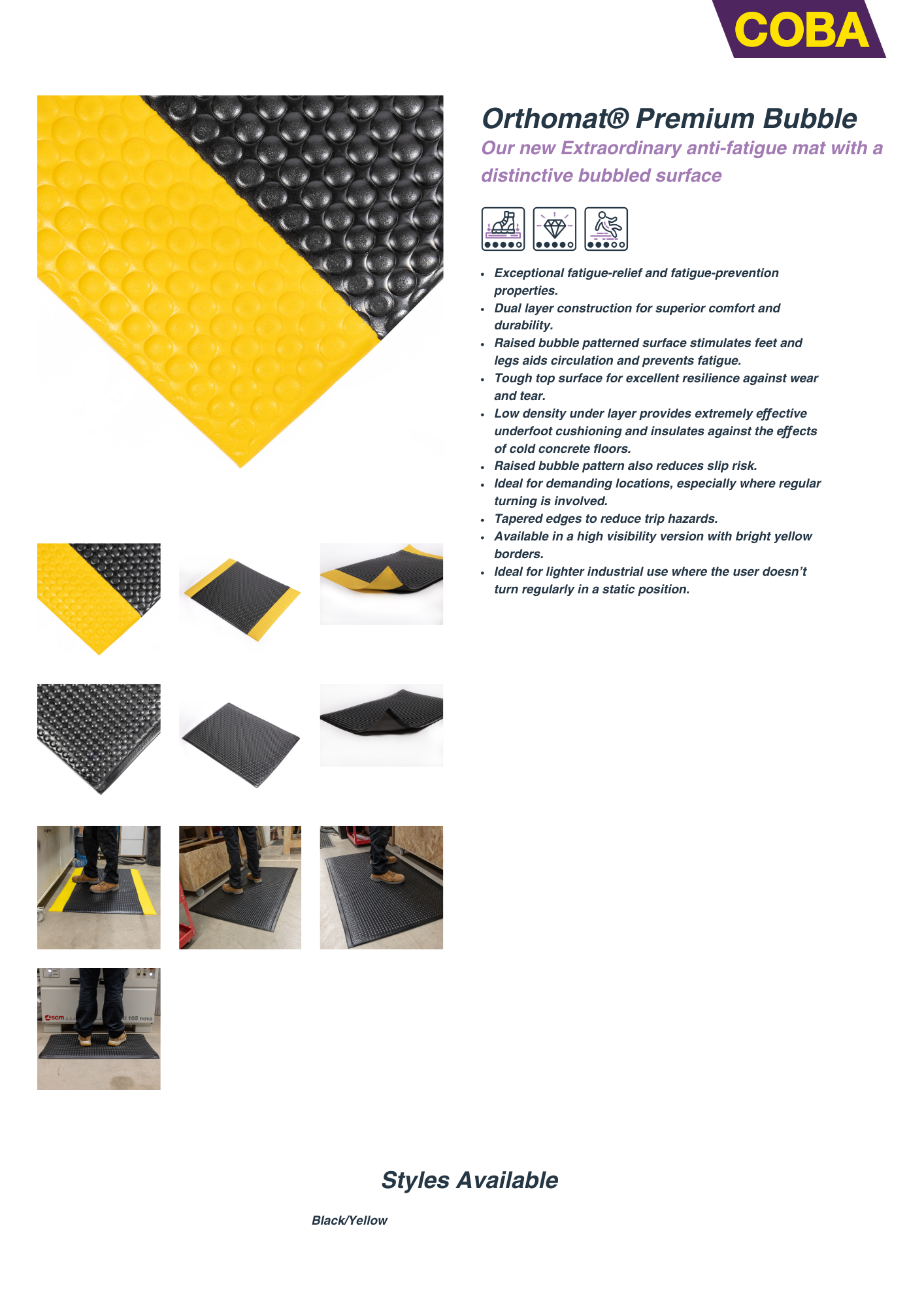 specification sheet