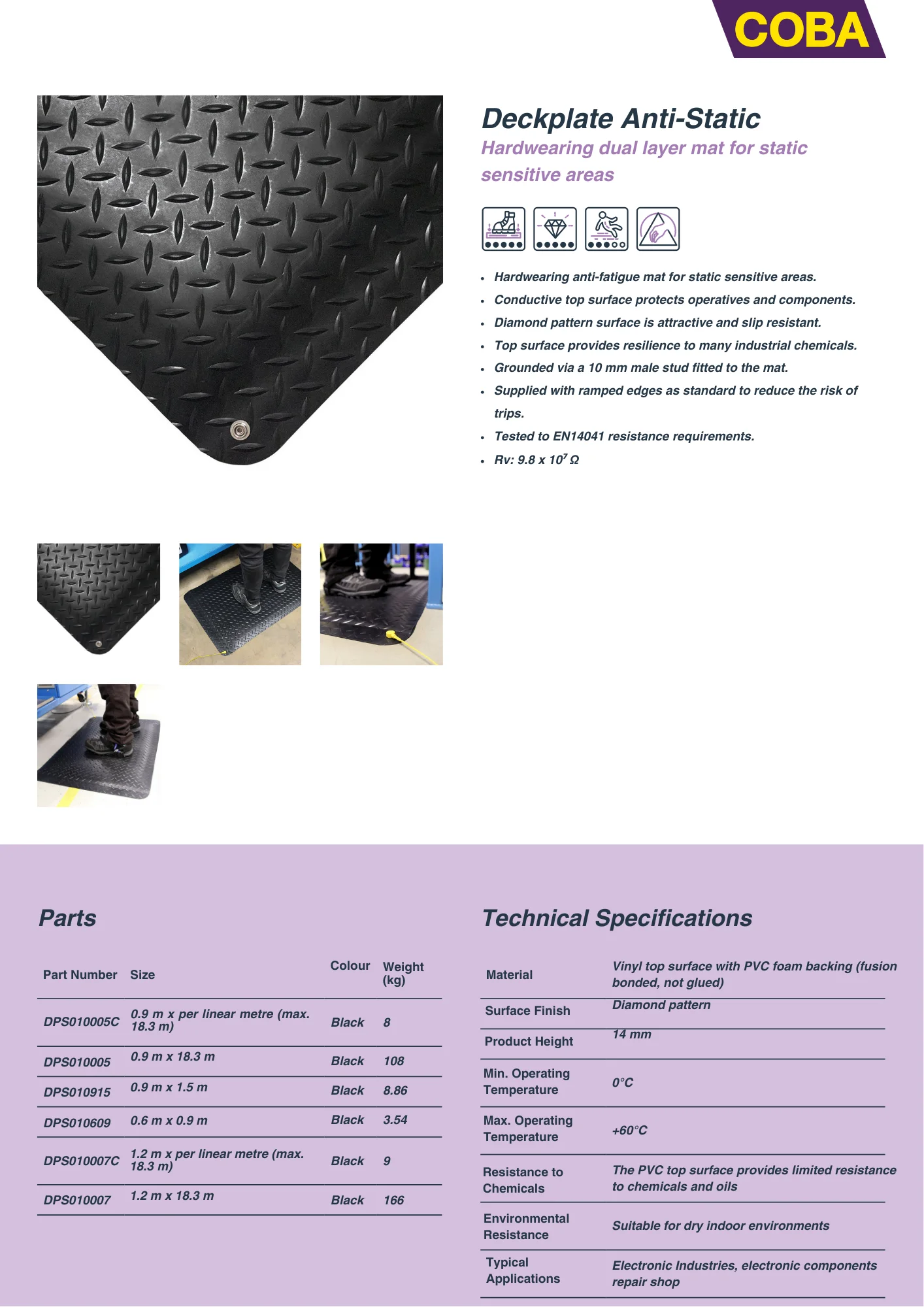 Specification Sheet