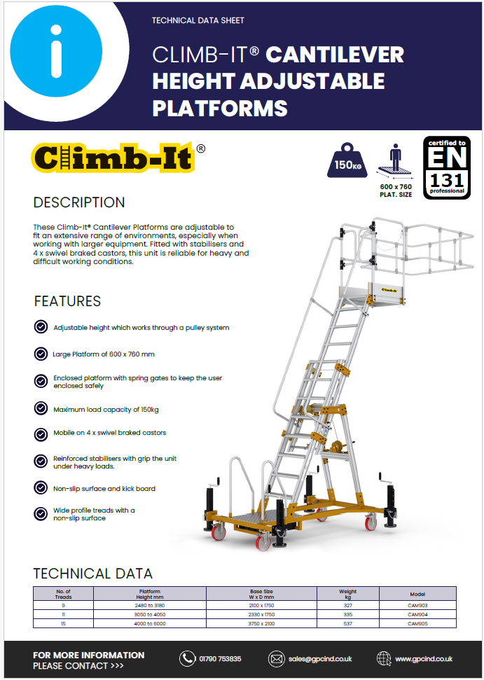 specification sheet specification sheet