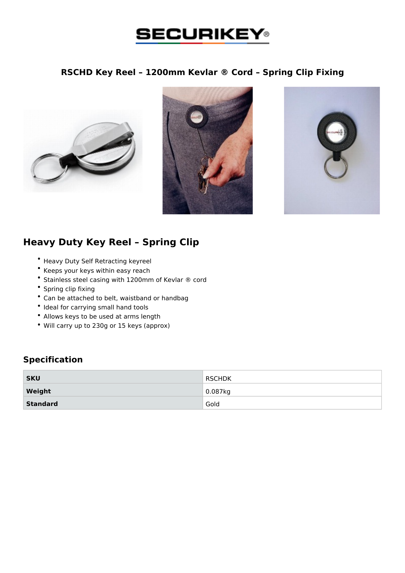 specification sheet specification sheet