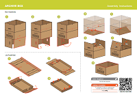 archive boxes assembly instructions