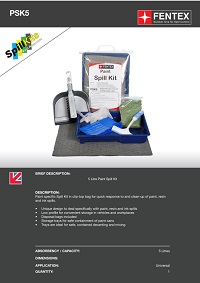 5 Litre Paint Spill Kit (PPSK5)