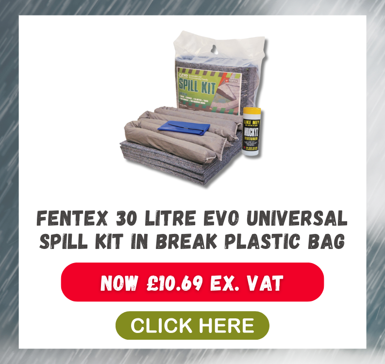 Fentex EVO Universal Spill Kit 30L in Break Plastic Bag