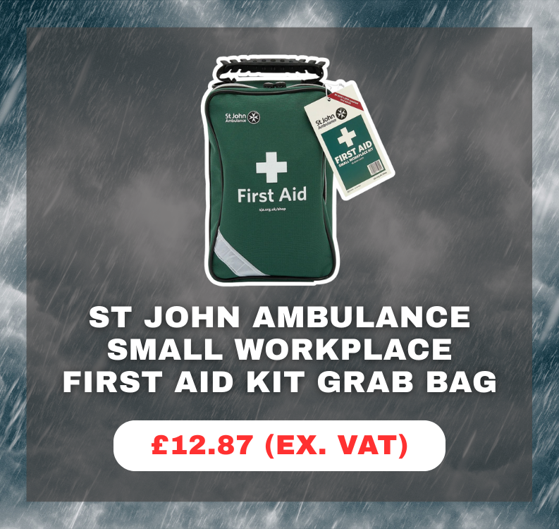 St John Ambulance Small Workplace First Aid Kit Grab Bag