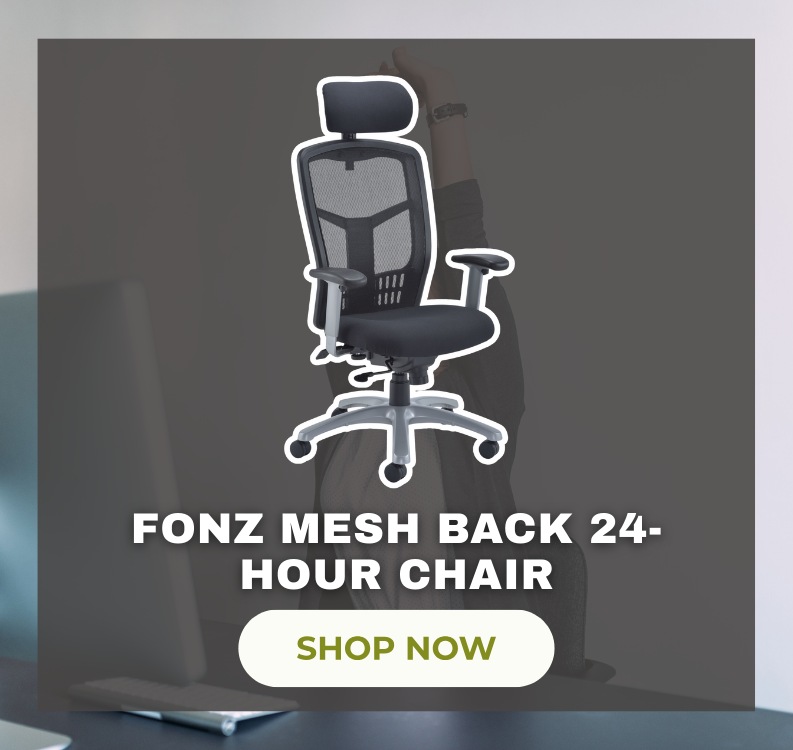 TC Office Fonz Mesh Back 24-Hour Chair